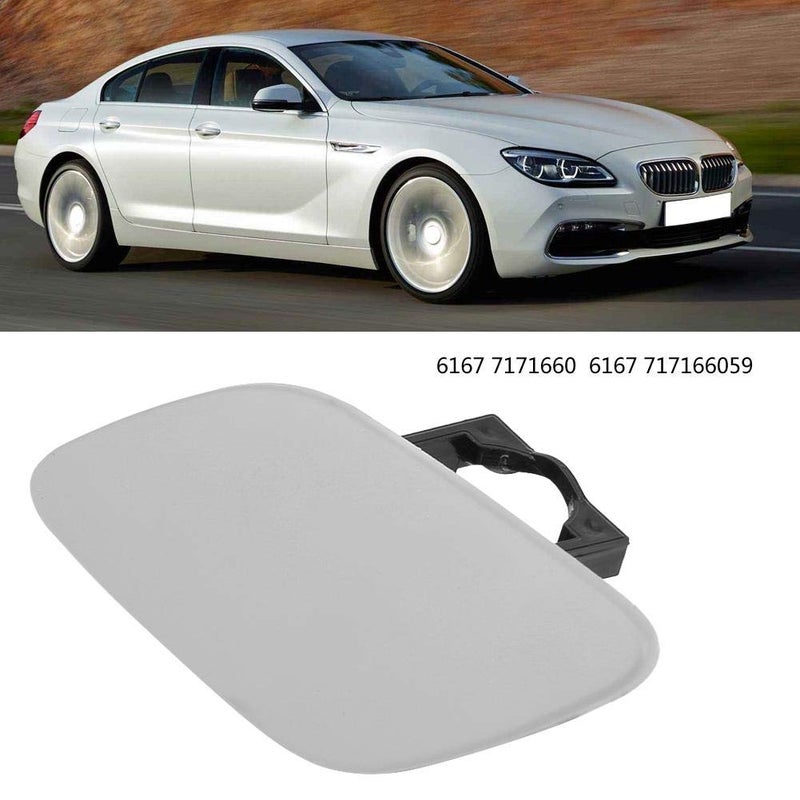 KIMISS Front Bumper Washer Cover, for 3-Series E92 E93 328i 335i, Car Headlight Washer Cover Lamp Flap Bumper Trim Decor 6167 7171660 6167 717166059(Left) - Image 4